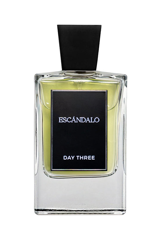 escandalo-day-three-fragrances at INDIEHOUSE modern fragrances Atlanta