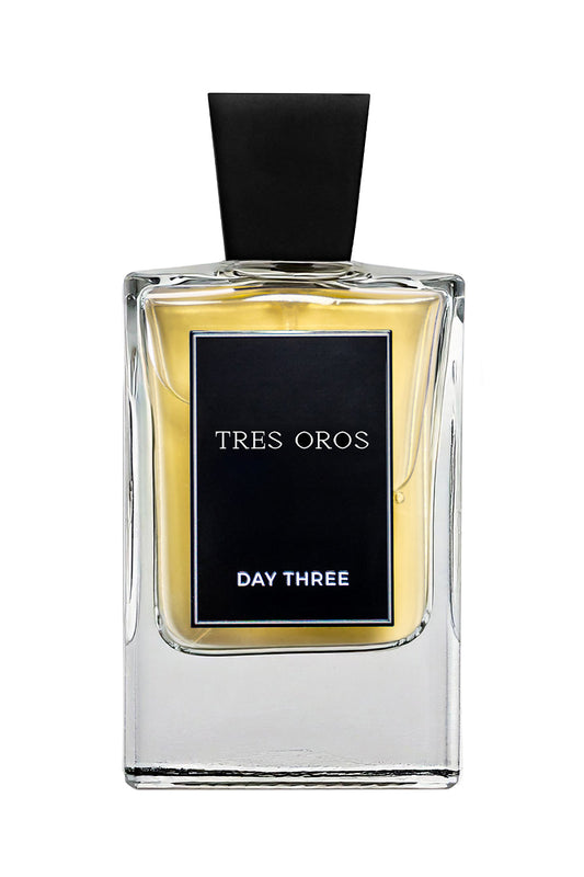 Tres Oros by Day three Fragrances at INDIEHOUSE modern fragrances ATLANTA