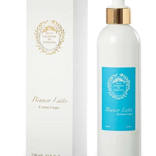 Creamy Body lotion BIANCO  LATTE - Giardini di Toscana - INDIEHOUSE modern fragrances Atlanta