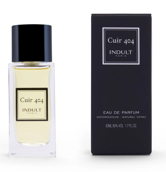 CUIR 404 by INDULT PARIS only in Atlanta at INDIEHOUSE modern fragrances. 