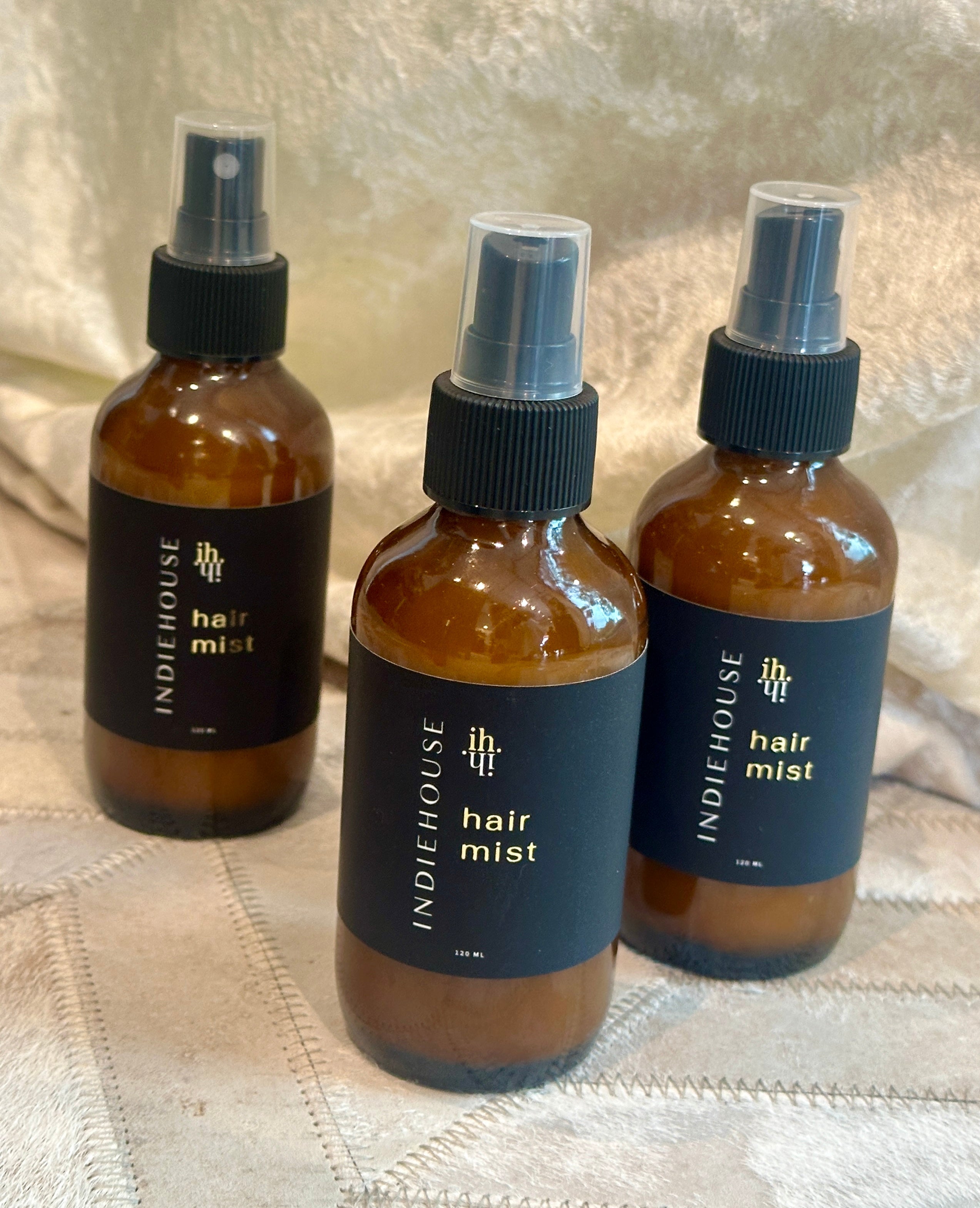 Make a custom scented moisturizing hair mist online or in Atlanta store