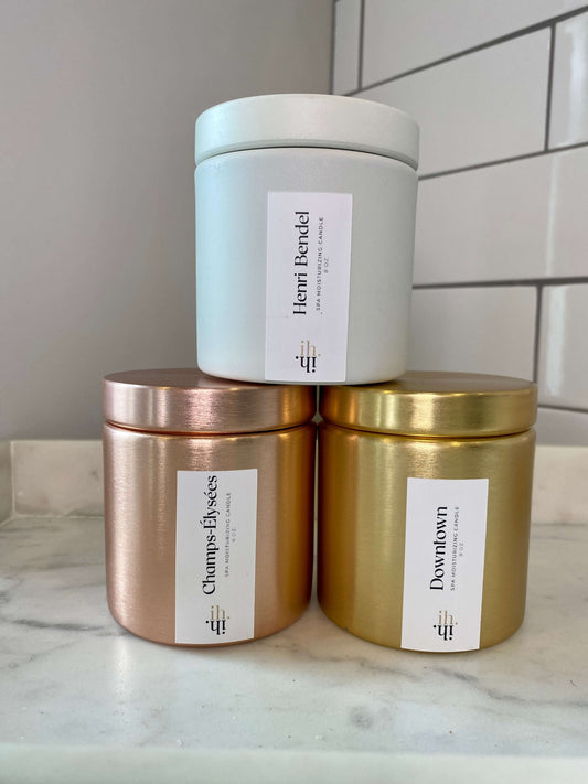 Spa Moisturizing Candle Tin